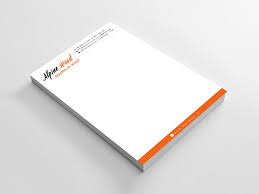 Letter Head Printed